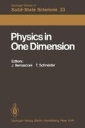 Schneider / Bernasconi |  Physics in One Dimension | Buch |  Sack Fachmedien