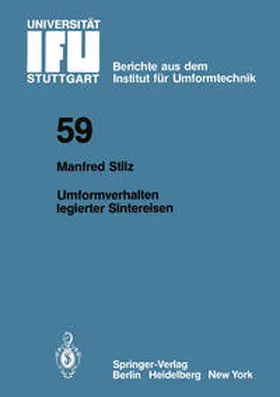 Stilz |  Umformverhalten legierter Sintereisen | eBook | Sack Fachmedien