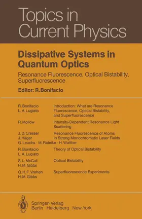 Bonifacio |  Dissipative Systems in Quantum Optics | Buch |  Sack Fachmedien