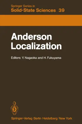 Nagaoka / Fukuyama |  Anderson Localization | Buch |  Sack Fachmedien