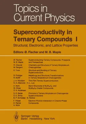 Fischer / Maple |  Superconductivity in Ternary Compounds I | Buch |  Sack Fachmedien