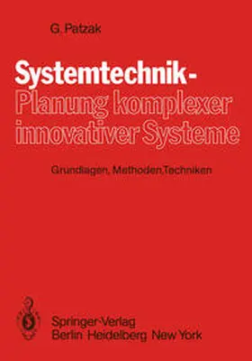 Patzak |  Systemtechnik - Planung komplexer innovativer Systeme | eBook | Sack Fachmedien