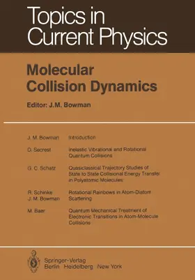 Bowman |  Molecular Collision Dynamics | Buch |  Sack Fachmedien