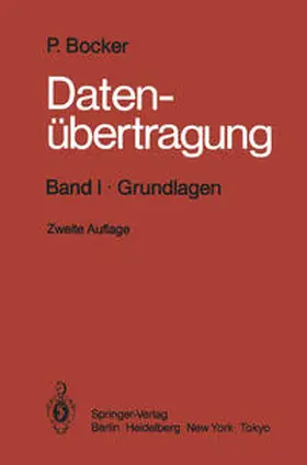 Bocker |  Datenübertragung Technik der Daten- und Textkommunikation | eBook | Sack Fachmedien