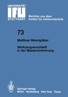 Weiergräber |  Werkzeugverschleiß in der Massivumformung | eBook | Sack Fachmedien