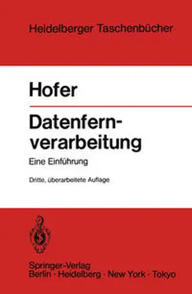 Hofer |  Datenfernverarbeitung | eBook | Sack Fachmedien