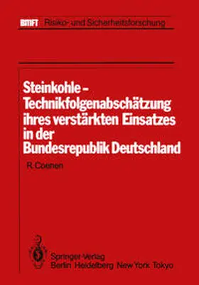 Coenen |  Steinkohle-Technikfolgenabschätzung ihres verstärkten Einsatzes in der Bundesrepublik Deutschland | eBook | Sack Fachmedien