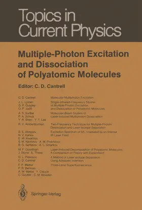 Cantrell |  Multiple-Photon Excitation and Dissociation of Polyatomic Molecules | Buch |  Sack Fachmedien