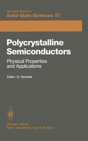 Harbeke |  Polycrystalline Semiconductors | Buch |  Sack Fachmedien