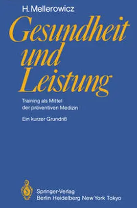 Mellerowicz |  Gesundheit und Leistung | eBook | Sack Fachmedien
