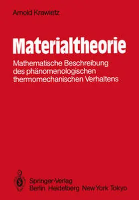 Krawietz |  Materialtheorie | eBook | Sack Fachmedien