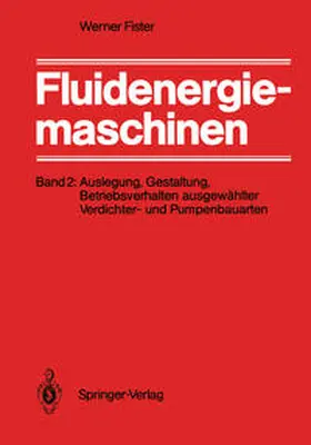 Fister |  Fluidenergiemaschinen | eBook | Sack Fachmedien