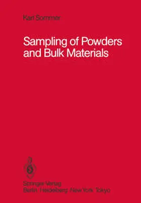 Sommer |  Sampling of Powders and Bulk Materials | eBook | Sack Fachmedien