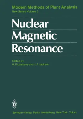 Linskens / Jackson |  Nuclear Magnetic Resonance | Buch |  Sack Fachmedien