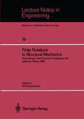 Pietraszkiewicz |  Finite Rotations in Structural Mechanics | eBook | Sack Fachmedien