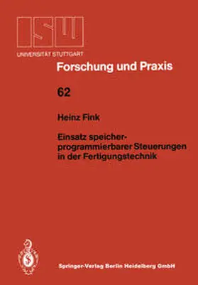 Fink | Einsatz speicherprogrammierbarer Steuerungen in der Fertigungstechnik | E-Book | www.sack.de