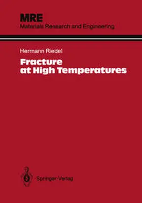Riedel |  Fracture at High Temperatures | eBook | Sack Fachmedien