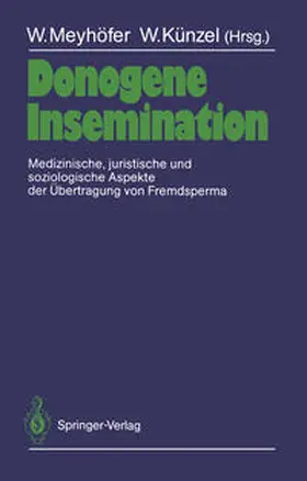 Meyhöfer / Künzel |  Donogene Insemination | eBook | Sack Fachmedien