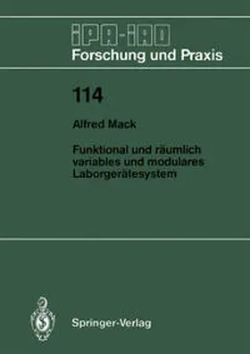 Mack | Funktional und räumlich variables und modulares Laborgerätesystem | E-Book | sack.de