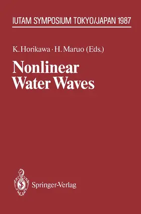 Horikawa / Maruo |  Nonlinear Water Waves | Buch |  Sack Fachmedien