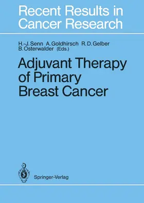 Senn / Goldhirsch / Gelber |  Adjuvant Therapy of Primary Breast Cancer | Buch |  Sack Fachmedien