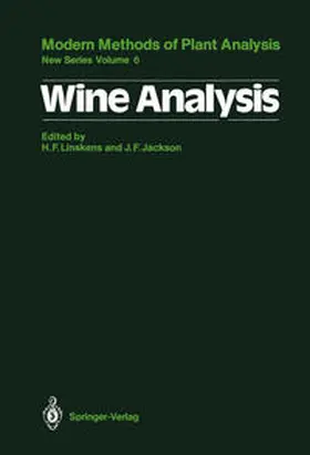 Linskens / Jackson | Wine Analysis | E-Book | www.sack.de
