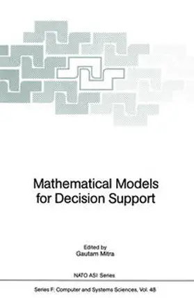 Mitra |  Mathematical Models for Decision Support | eBook | Sack Fachmedien