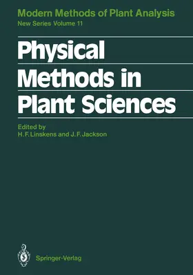 Linskens / Jackson |  Physical Methods in Plant Sciences | Buch |  Sack Fachmedien