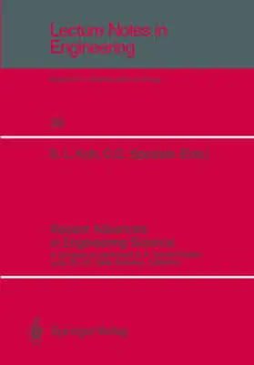 Koh / Speziale |  Recent Advances in Engineering Science | eBook | Sack Fachmedien