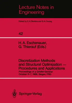 Eschenauer / Thierauf |  Discretization Methods and Structural Optimization - Procedures and Applications | eBook | Sack Fachmedien