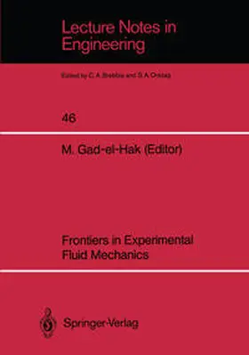 Gad-el-Hak |  Frontiers in Experimental Fluid Mechanics | eBook | Sack Fachmedien