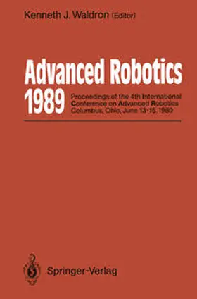 Waldron |  Advanced Robotics: 1989 | eBook | Sack Fachmedien