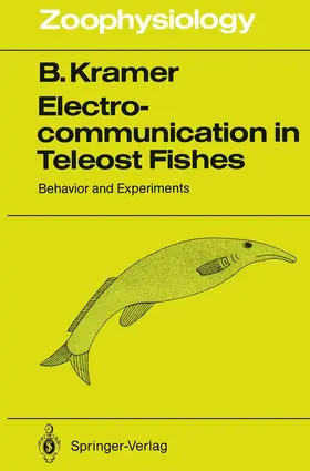 Kramer |  Electrocommunication in Teleost Fishes | Buch |  Sack Fachmedien