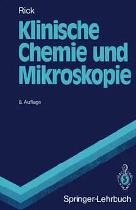 Rick |  Klinische Chemie und Mikroskopie | eBook | Sack Fachmedien