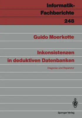 Moerkotte |  Inkonsistenzen in deduktiven Datenbanken | eBook | Sack Fachmedien