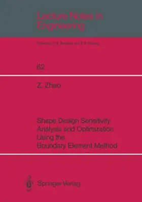 Zhao |  Shape Design Sensitivity Analysis and Optimization Using the Boundary Element Method | eBook | Sack Fachmedien
