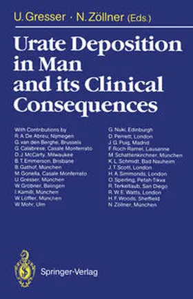 Gresser / Zöllner |  Urate Deposition in Man and its Clinical Consequences | eBook | Sack Fachmedien