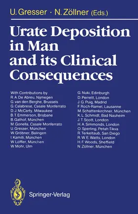 Gresser / Zöllner |  Urate Deposition in Man and its Clinical Consequences | Buch |  Sack Fachmedien