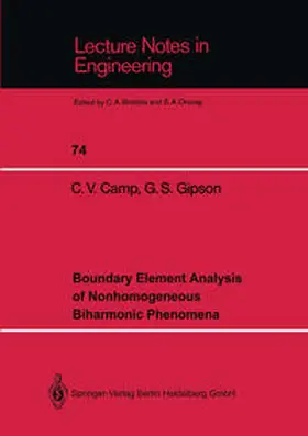 Camp / Gipson |  Boundary Element Analysis of Nonhomogeneous Biharmonic Phenomena | eBook | Sack Fachmedien