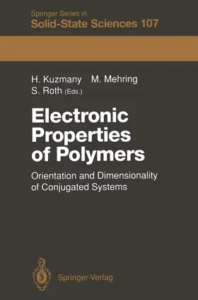 Kuzmany / Roth / Mehring |  Electronic Properties of Polymers | Buch |  Sack Fachmedien