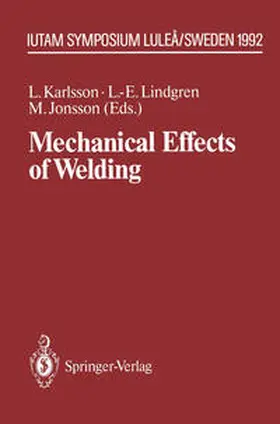 Karlsson / Lindgren / Jonsson |  Mechanical Effects of Welding | eBook | Sack Fachmedien