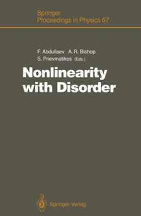 Abdullaev / Bishop / Pnevmatikos | Nonlinearity with Disorder | E-Book | www.sack.de