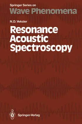 Veksler |  Resonance Acoustic Spectroscopy | eBook | Sack Fachmedien
