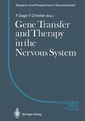 Gage |  Gene Transfer and Therapy in the Nervous System | Buch |  Sack Fachmedien