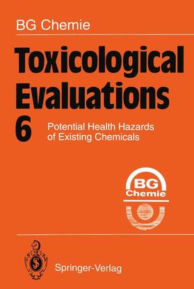 Chemie | Toxicological Evaluations 6 | Buch | 978-3-642-84994-7 | sack.de