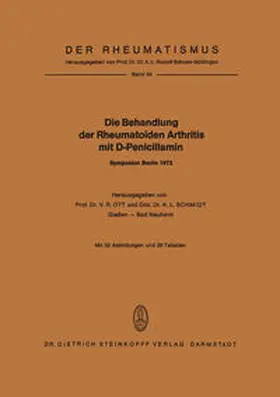 Ott / Schmidt |  Die Behandlung der Rheumatoiden Arthritis mit D-Penicillamin | eBook | Sack Fachmedien
