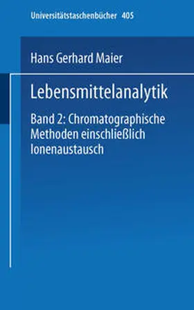Maier | Lebensmittelanalytik | E-Book | www.sack.de