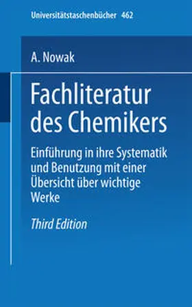 Nowak |  Fachliteratur des Chemikers | eBook | Sack Fachmedien