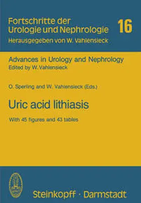 Sperling / Vahlensieck |  Uric acid lithiasis | eBook | Sack Fachmedien
