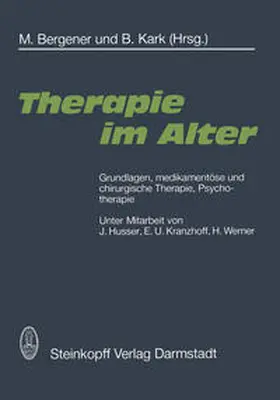 Bergener / Kark |  Therapie im Alter | eBook | Sack Fachmedien